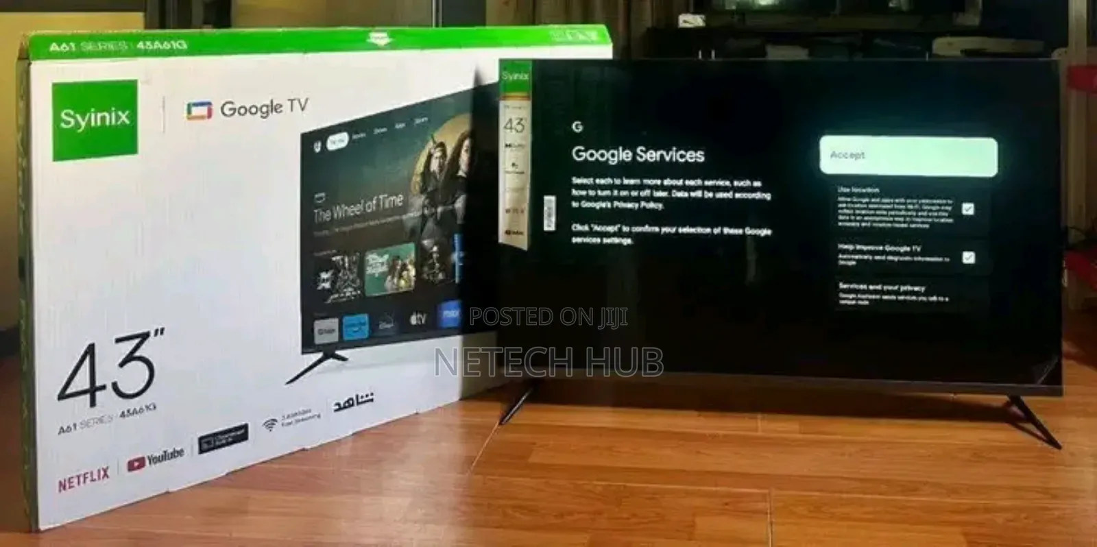 Syinix 43inches Smart Tv