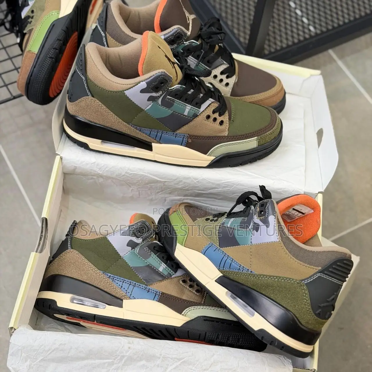 Quality Air Jordan 3 Premium Earth Pack