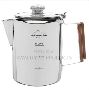 Alpinemountain Gear Stainless Steel Coffee Set - 5 Piece