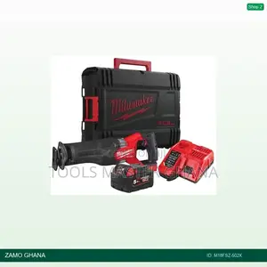 18v Swazall Sabre Sawfuel Kitbox Fixtec 1 Charger 2 Batt - M18fsz-502x