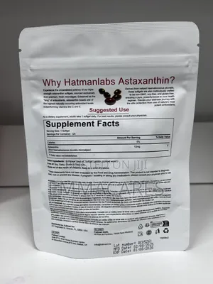 Hatmanlabs Astaxanthin 12mg