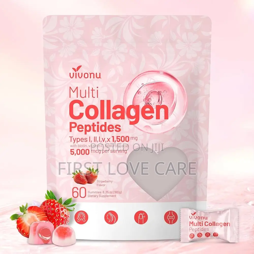 Vivonu Women Men Multi Collagen Peptides Gummies