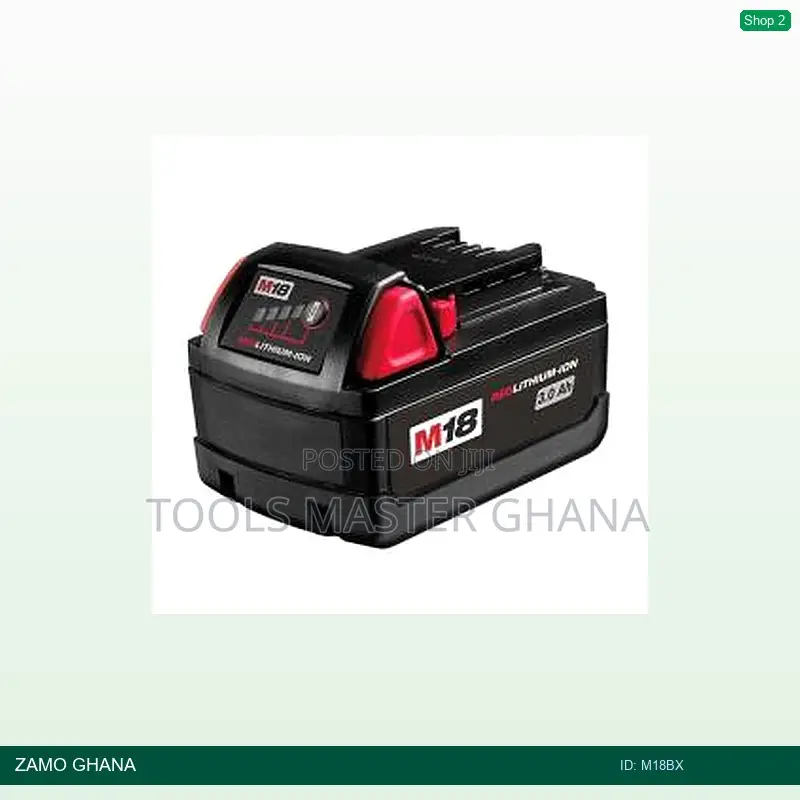 Battery 18v 3a Lithium-Ion - M18bx
