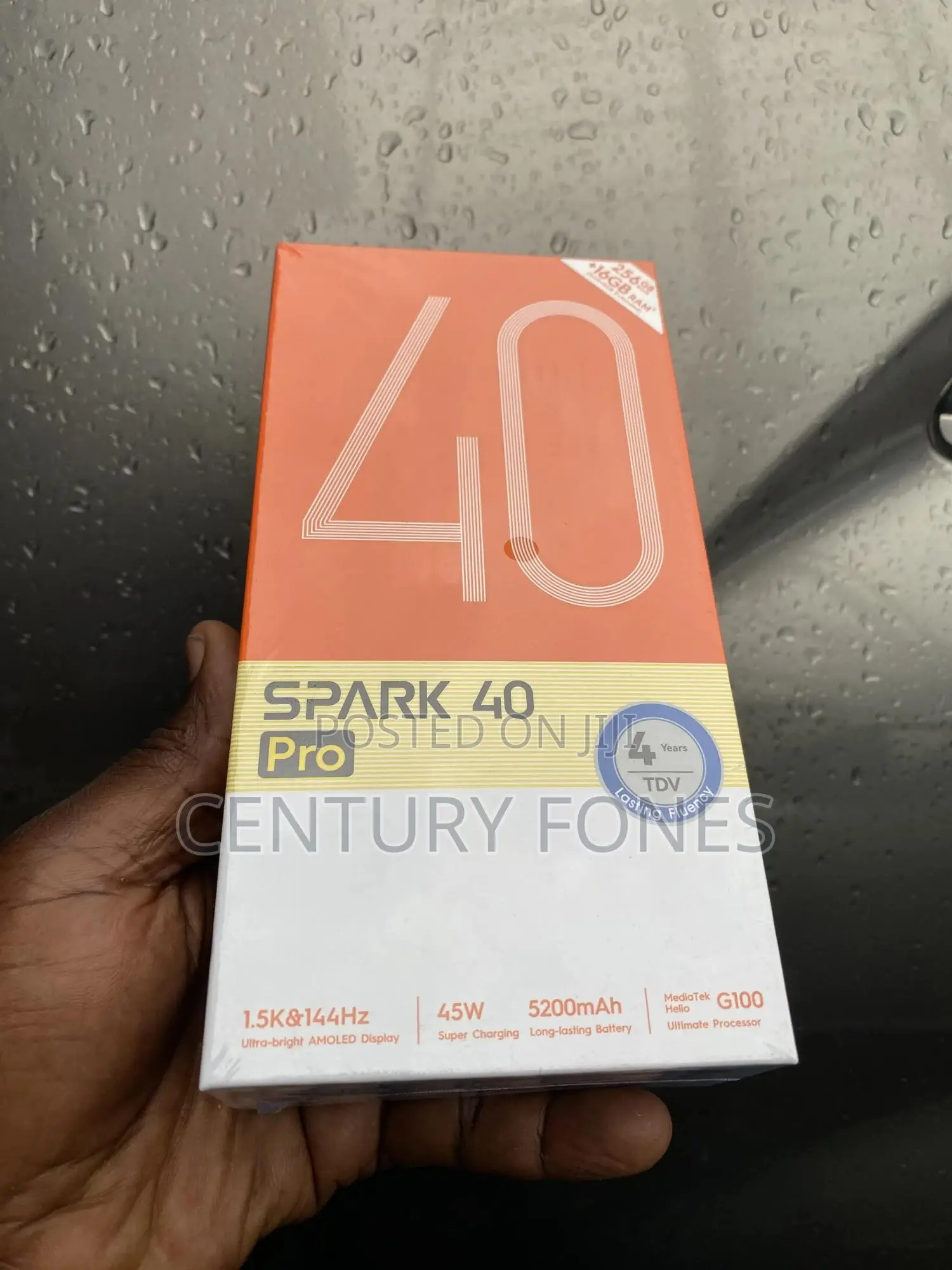 New Tecno Spark 40 Pro 256 GB Blue