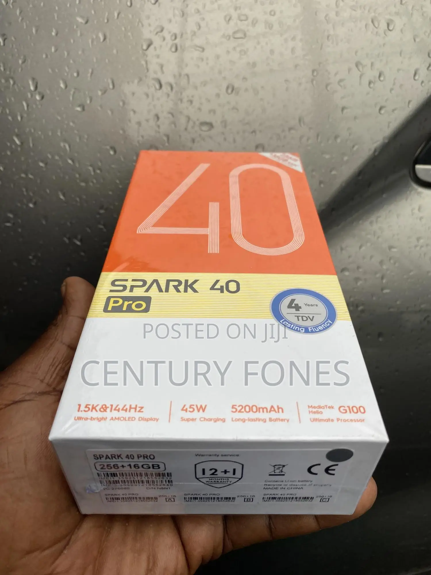 New Tecno Spark 40 Pro 256 GB Blue