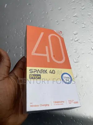 New Tecno Spark 40 Pro+ 256 GB Black