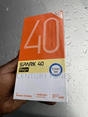 New Tecno Spark 40 Pro+ 256 GB Black