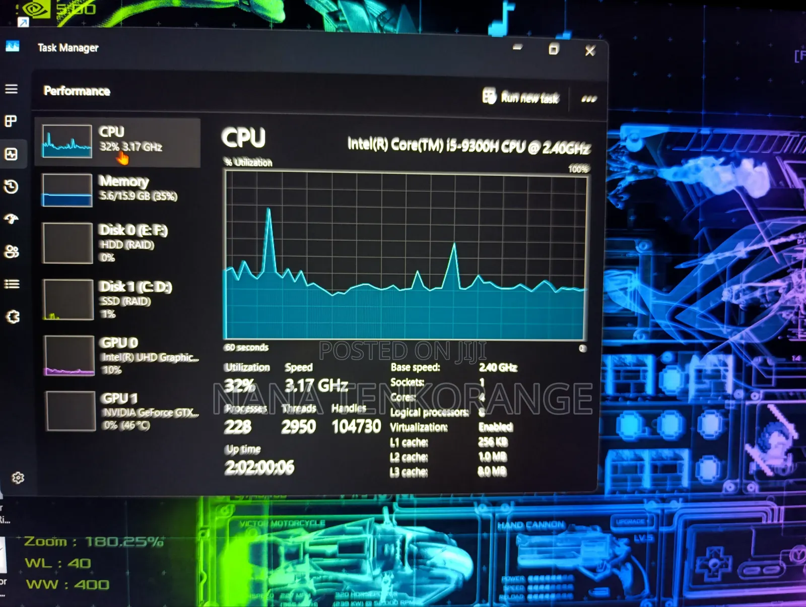 Laptop Asus 16GB Intel Core i5 SSD 500GB