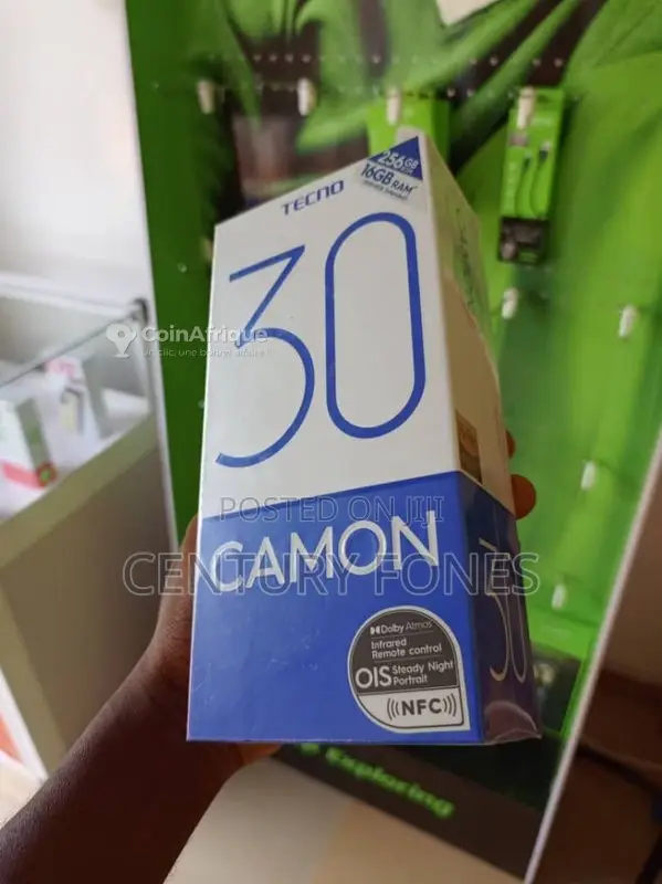 New Tecno Camon 30 Pro 5G 256 GB Black