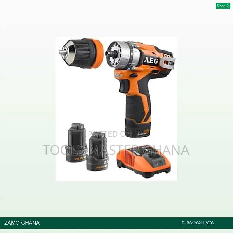 12v Percussion Drill Pro-Li-Ion 2a 2a 2speed - Bs12c2li-202c