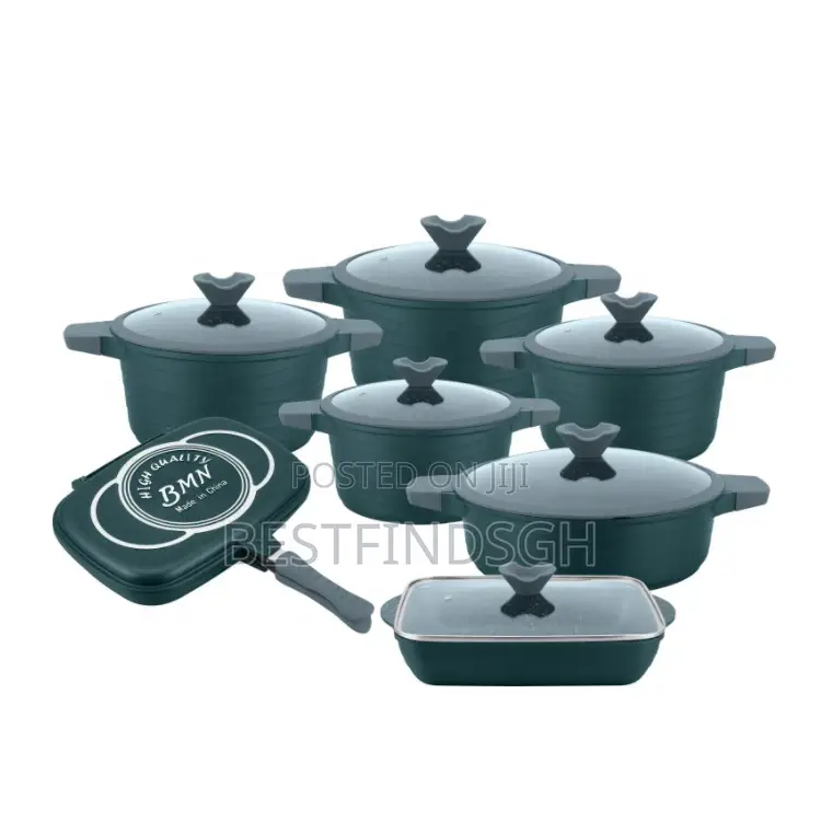 Quality Die-Cast Non-Stick Cookware Set(Bmn)
