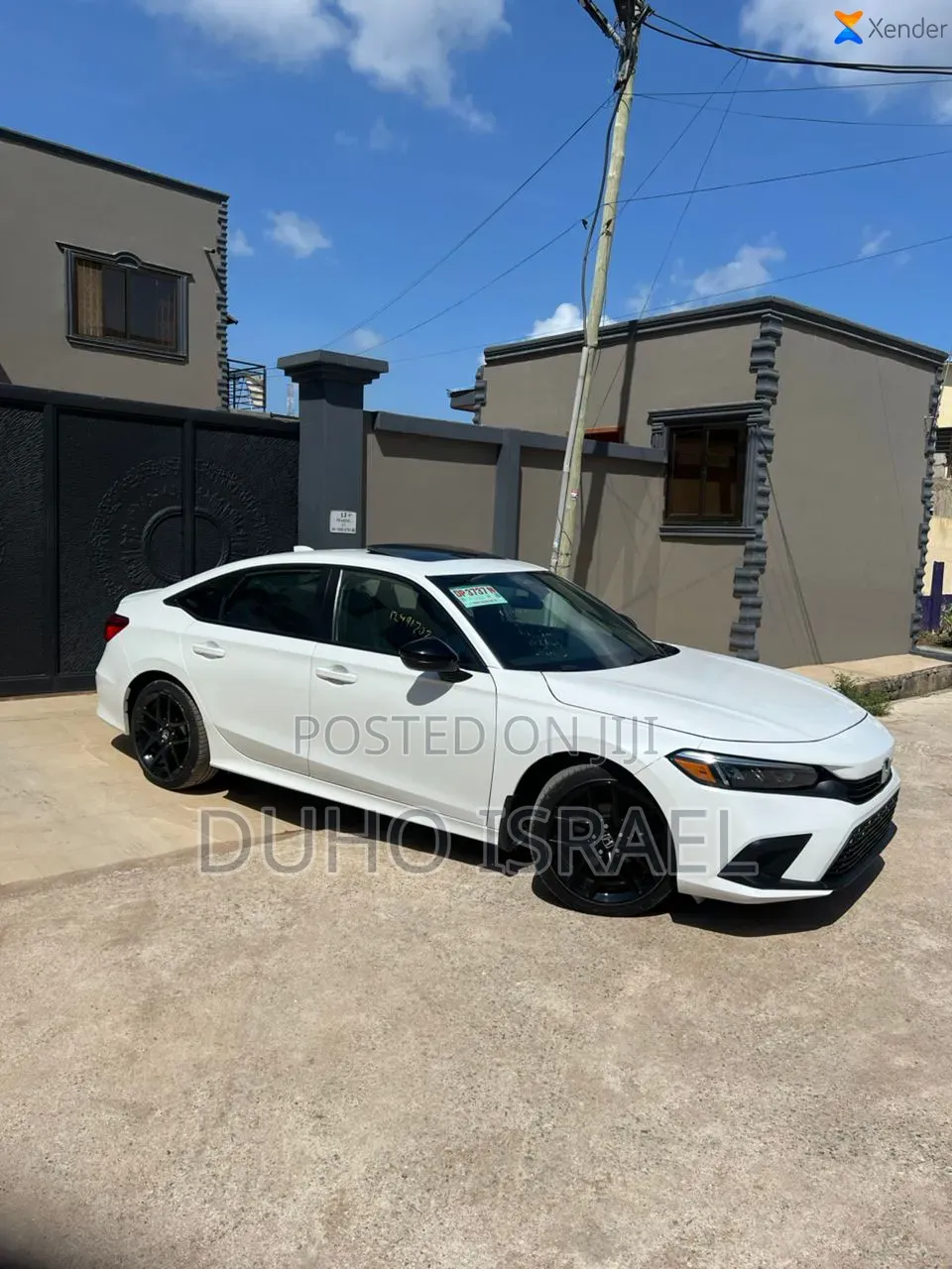 Honda Civic EX CVT 2023 White
