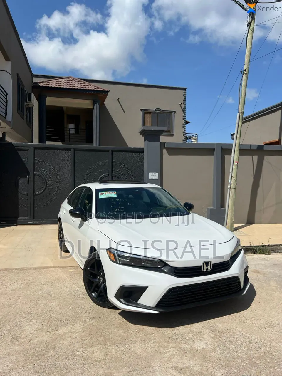 Honda Civic EX CVT 2023 White