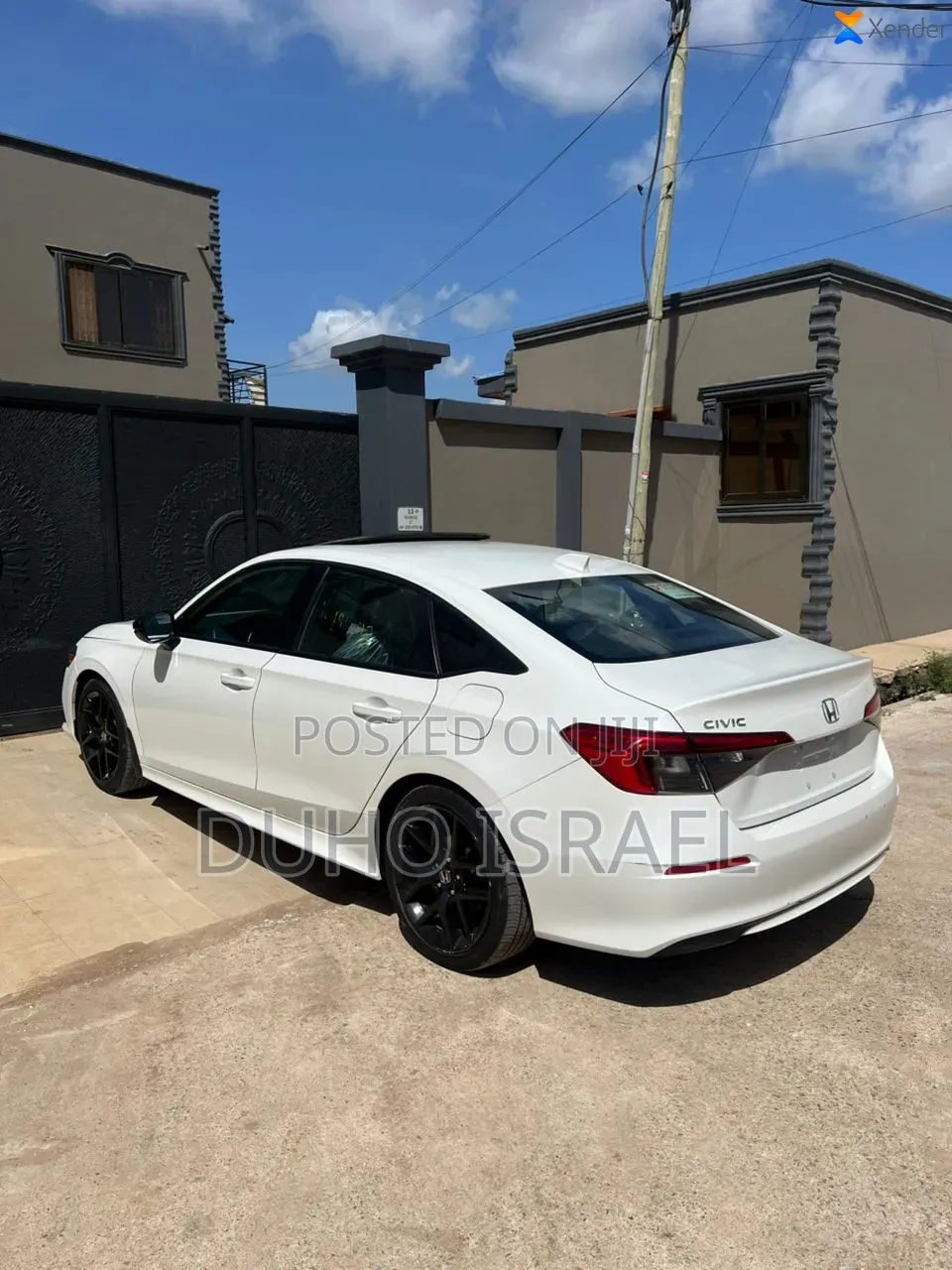 Honda Civic EX CVT 2023 White