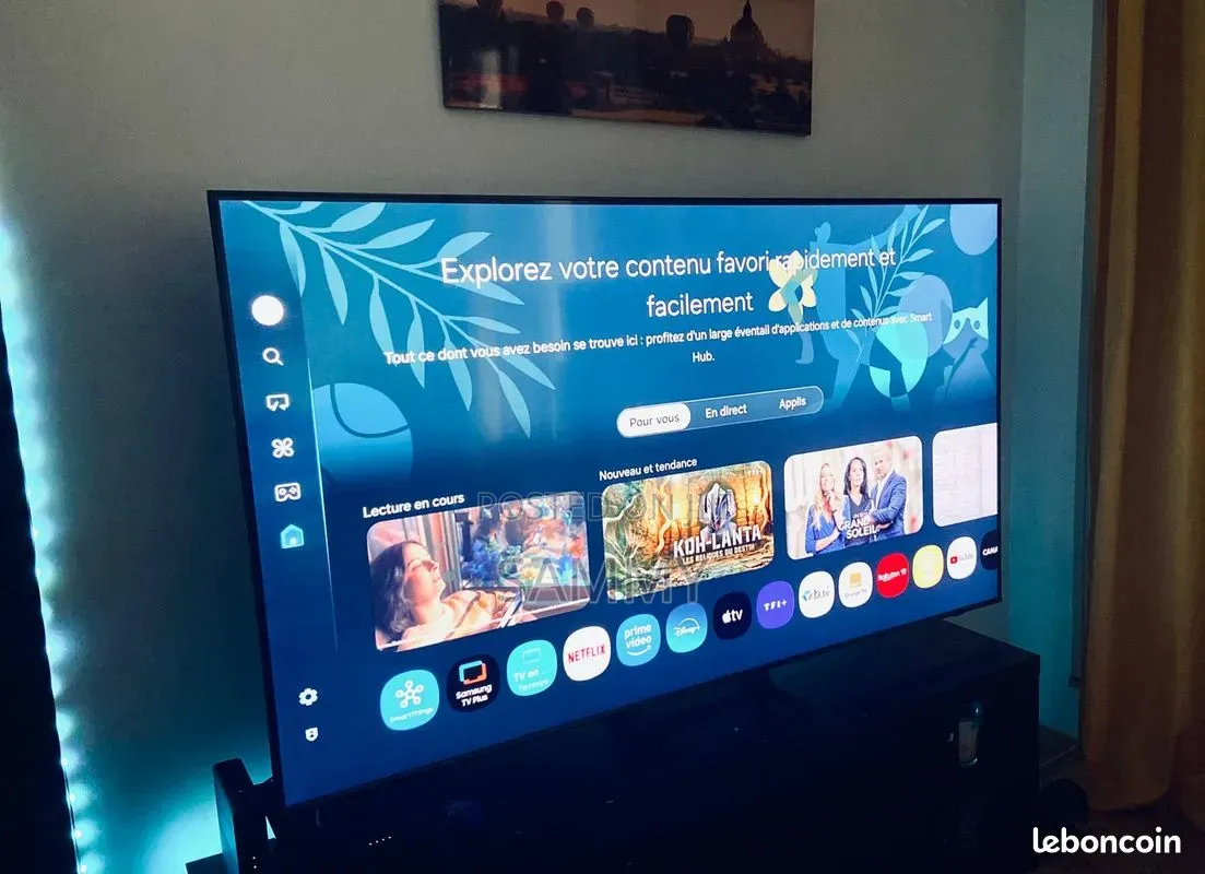 Qled 50inches Samsung Smart 2022 Airslim Tv