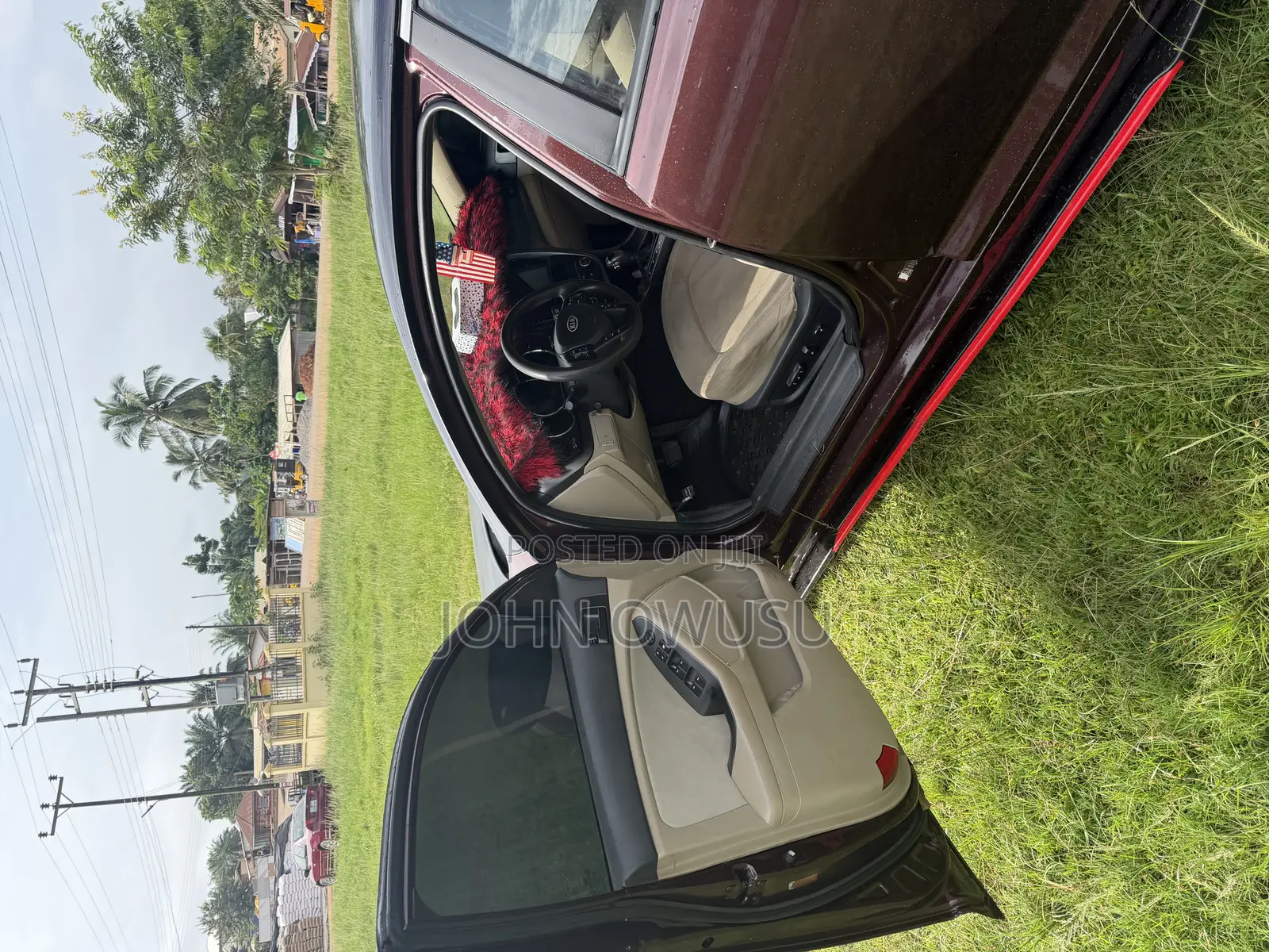 Kia Optima SXL Turbo Sedan (2.0 L 4cyl 6A) 2013 Burgundy