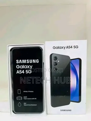 New Samsung Galaxy A54 5G 256 GB Black