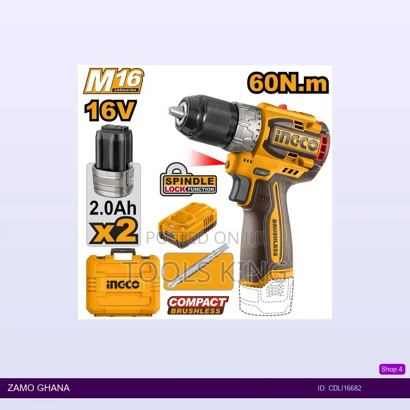 Compact Brushless Cordless - Cdli16682