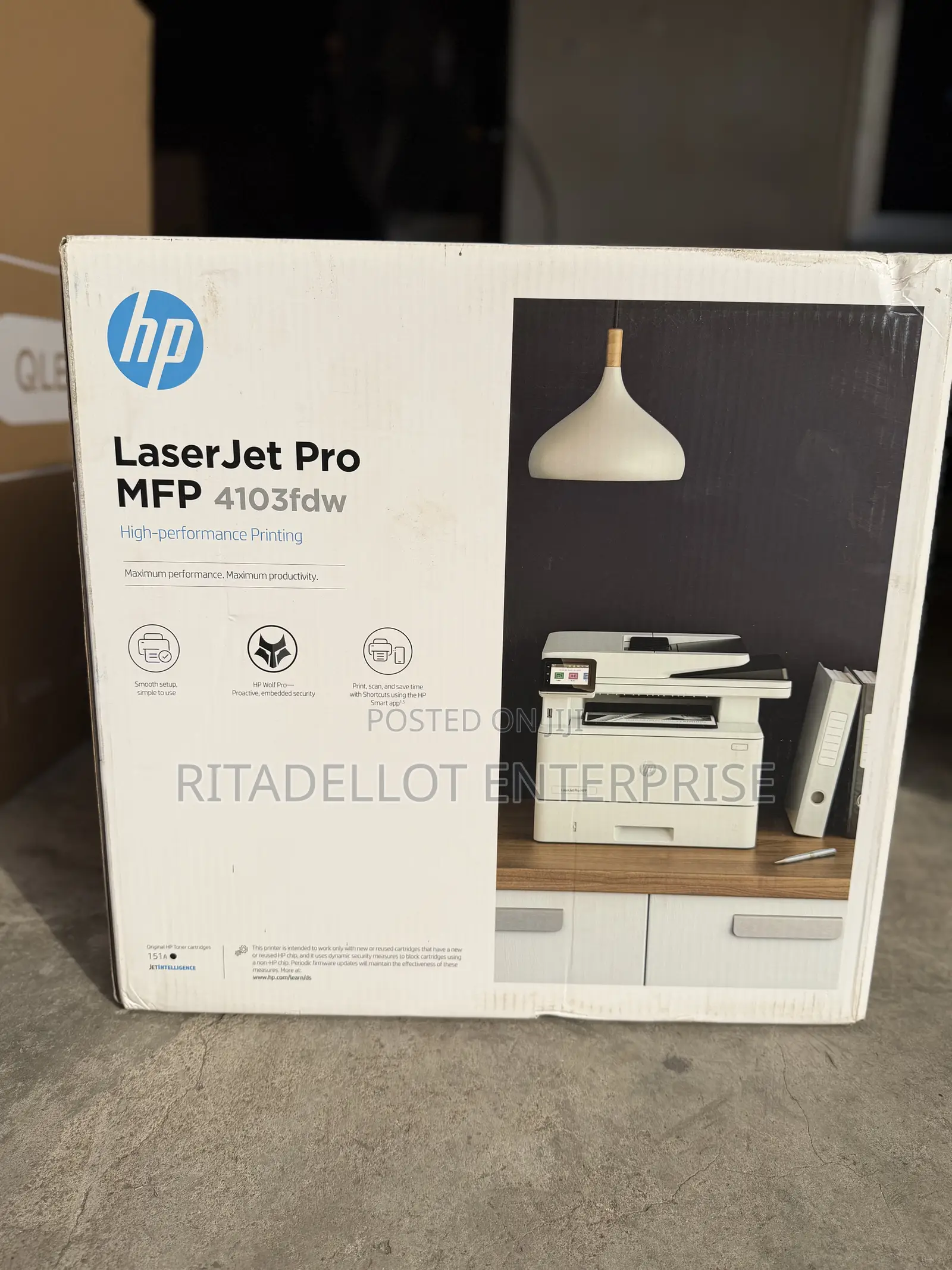 Hp Laserjet M4103fdw Printer