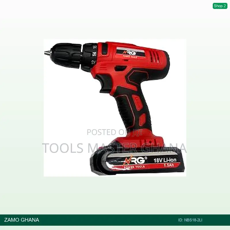 Cordless Drill 18v 1.5a Li-Ion 2li - Nbs18-2li