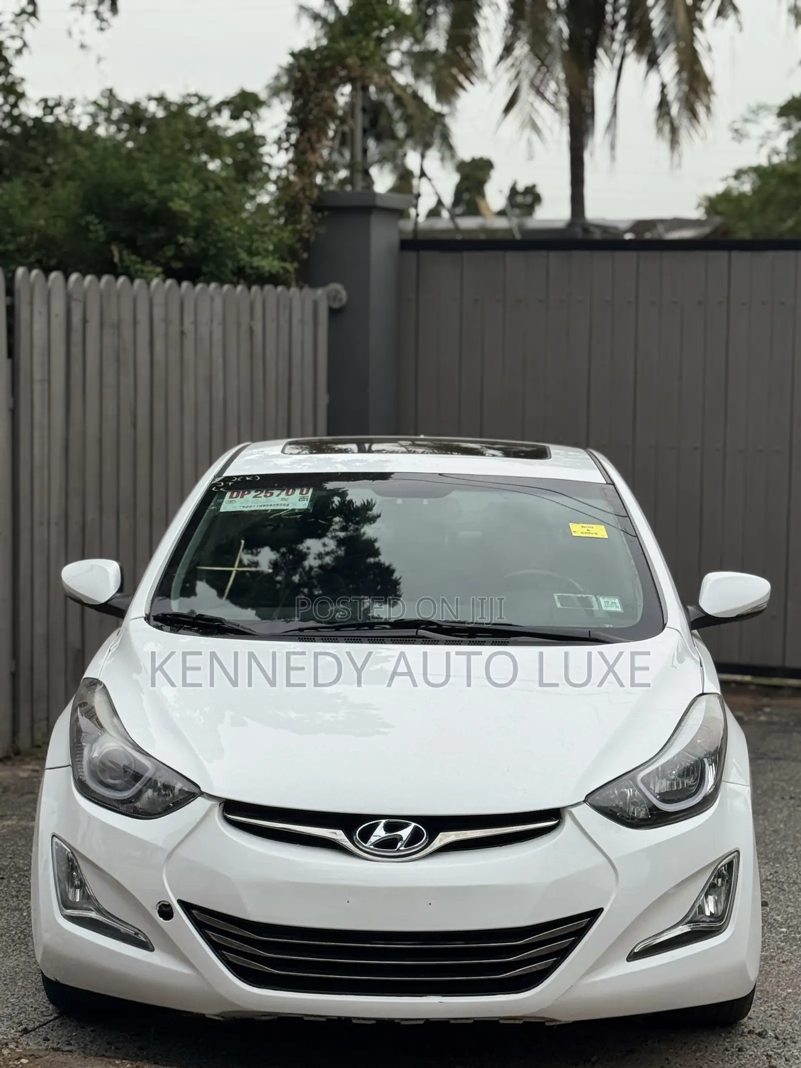 Hyundai Elantra Limited 4dr Sedan (1.8L 4cyl 6A) 2015 White