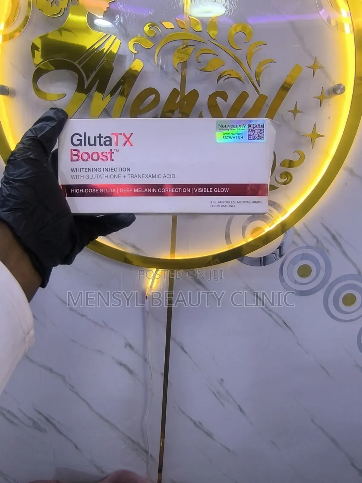 Medical-Grade Glutatx Boost a Blend of Glutathione Tranexamic Acid,