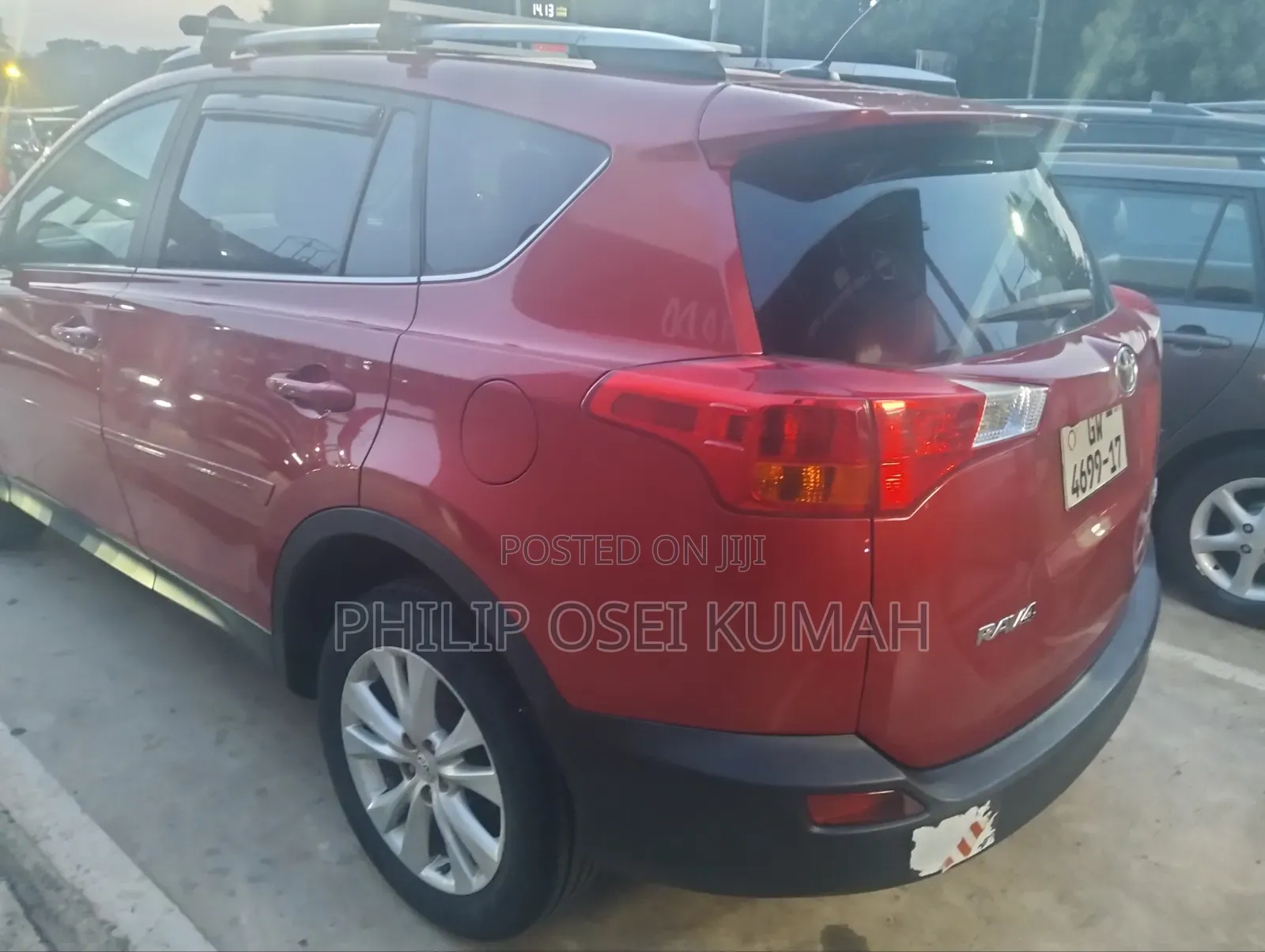 Toyota RAV4 Limited 4dr SUV AWD (2.5L 4cyl 6A) 2014 Red