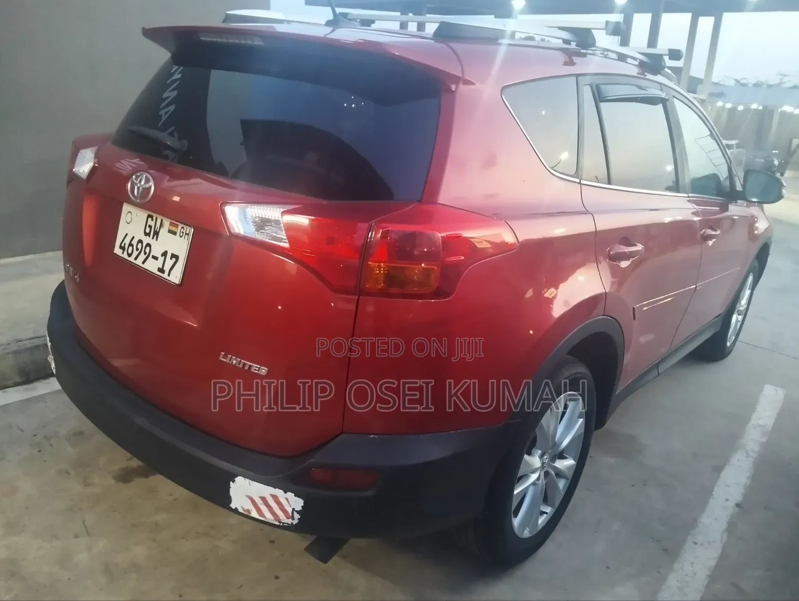 Toyota RAV4 Limited 4dr SUV AWD (2.5L 4cyl 6A) 2014 Red