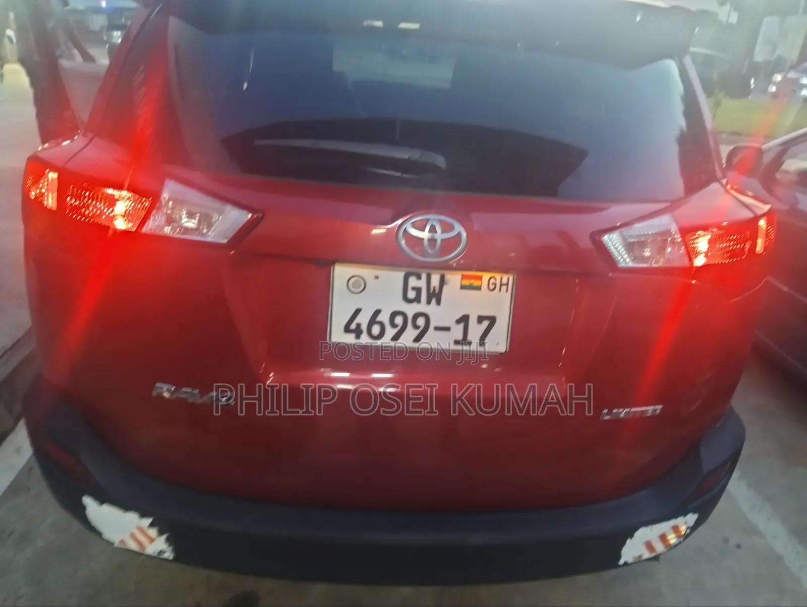 Toyota RAV4 Limited 4dr SUV AWD (2.5L 4cyl 6A) 2014 Red