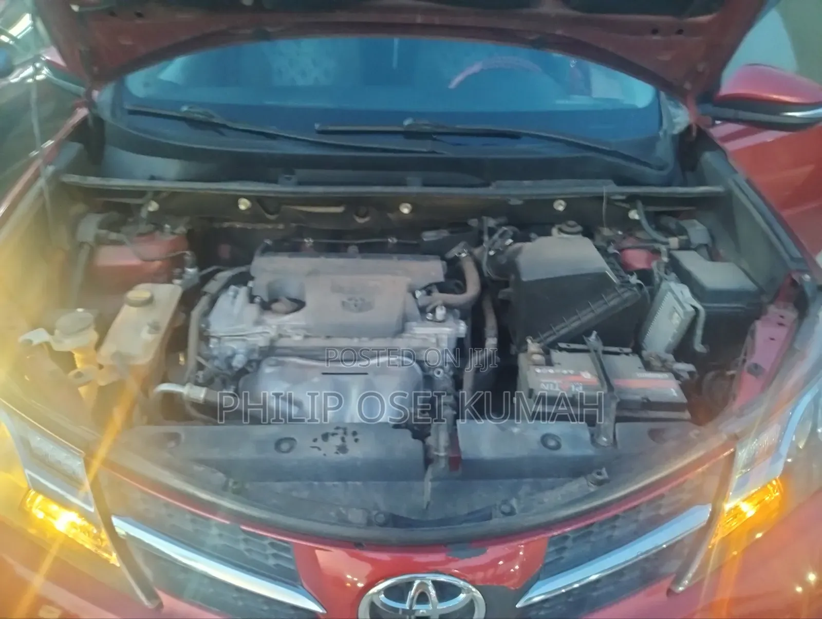 Toyota RAV4 Limited 4dr SUV AWD (2.5L 4cyl 6A) 2014 Red