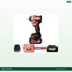 20v Impact Wrench 1/2 Inch Brushless 550nm Li-Ion Cordle - Nbiw20v-502