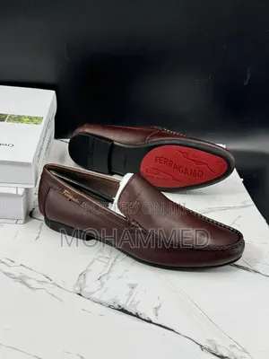 Ferragamo Loafers Black Brown