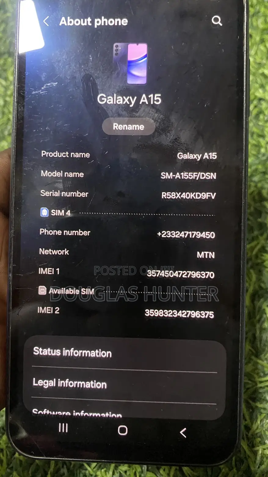 Samsung Galaxy A15 128 GB Black