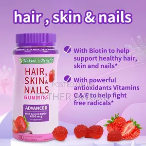 Gummies Hair, Skin Nails