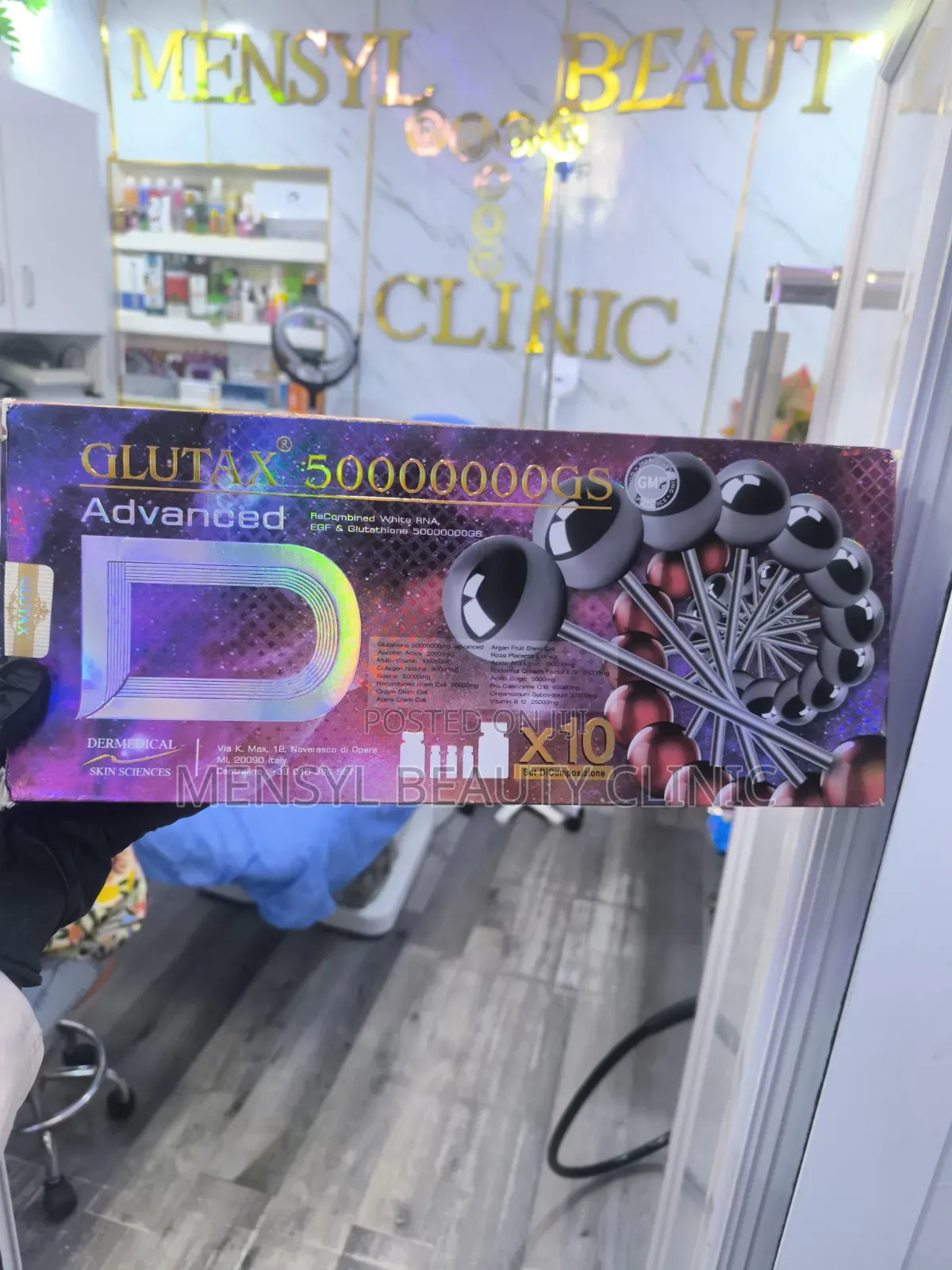 Glutax Gs Advanced Whitening Injection: 50,000,000 Mg