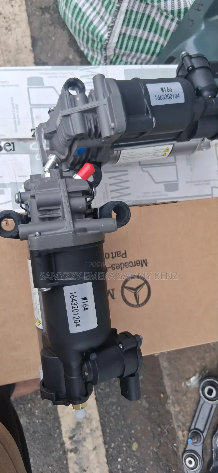Mercedes-Benz Airmatic Air Suspension System 164 166