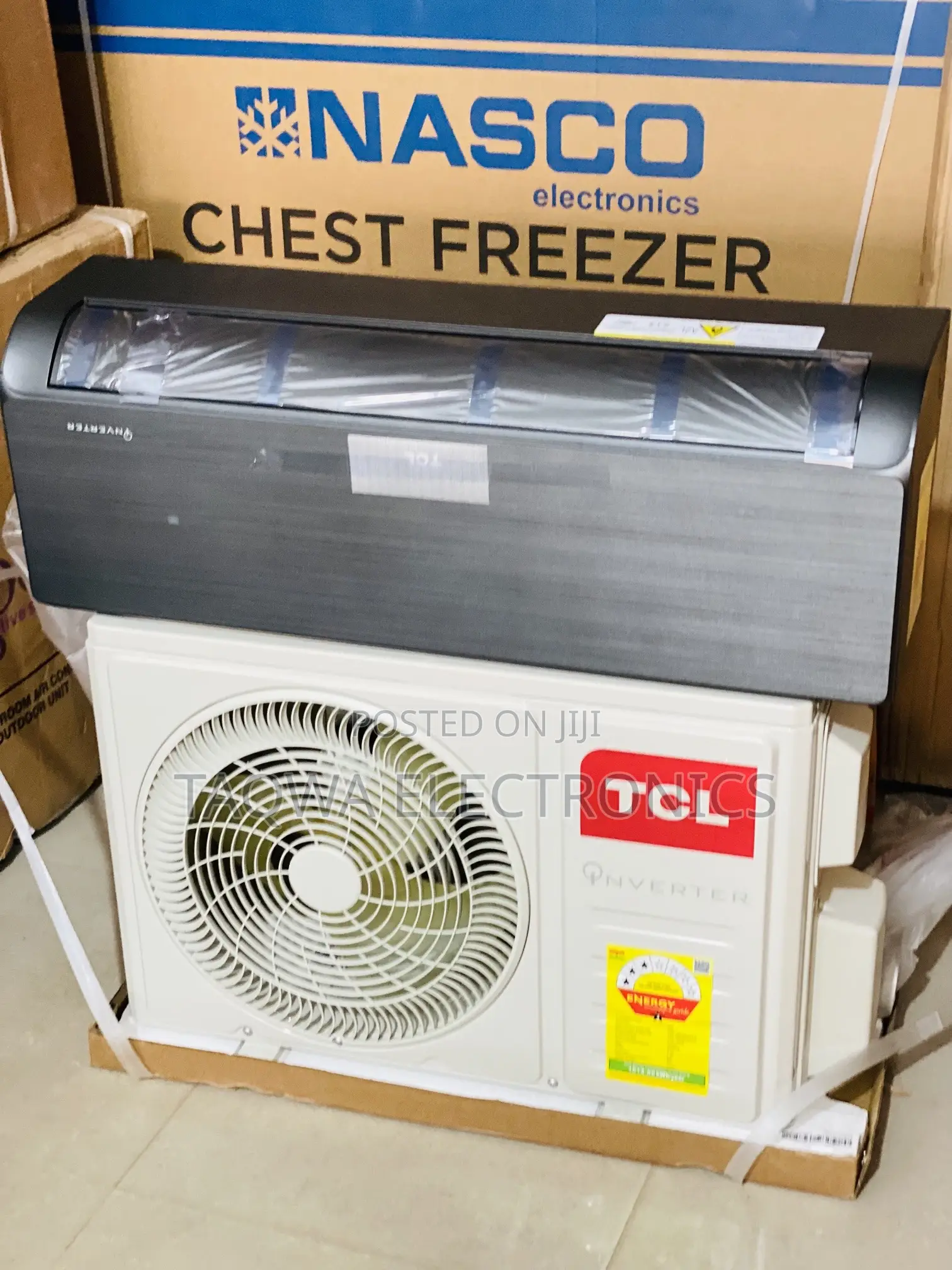 TCL Black Inverter 1.5hp Air Conditioner