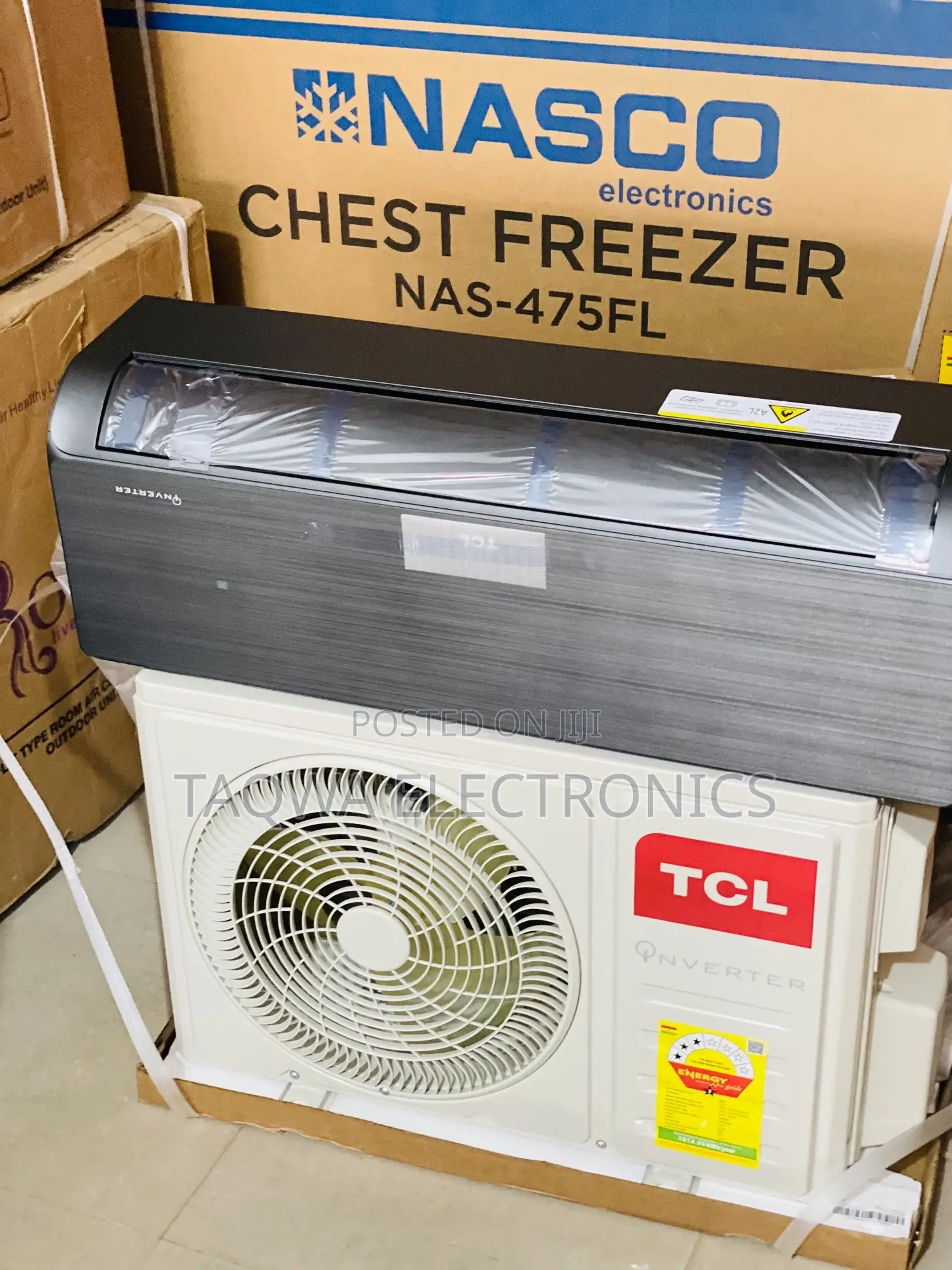 Accurate Black TCL Inverter 1.5hp Air Conditioner
