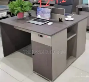 A Strong Wooden 2 in 1 Workstation