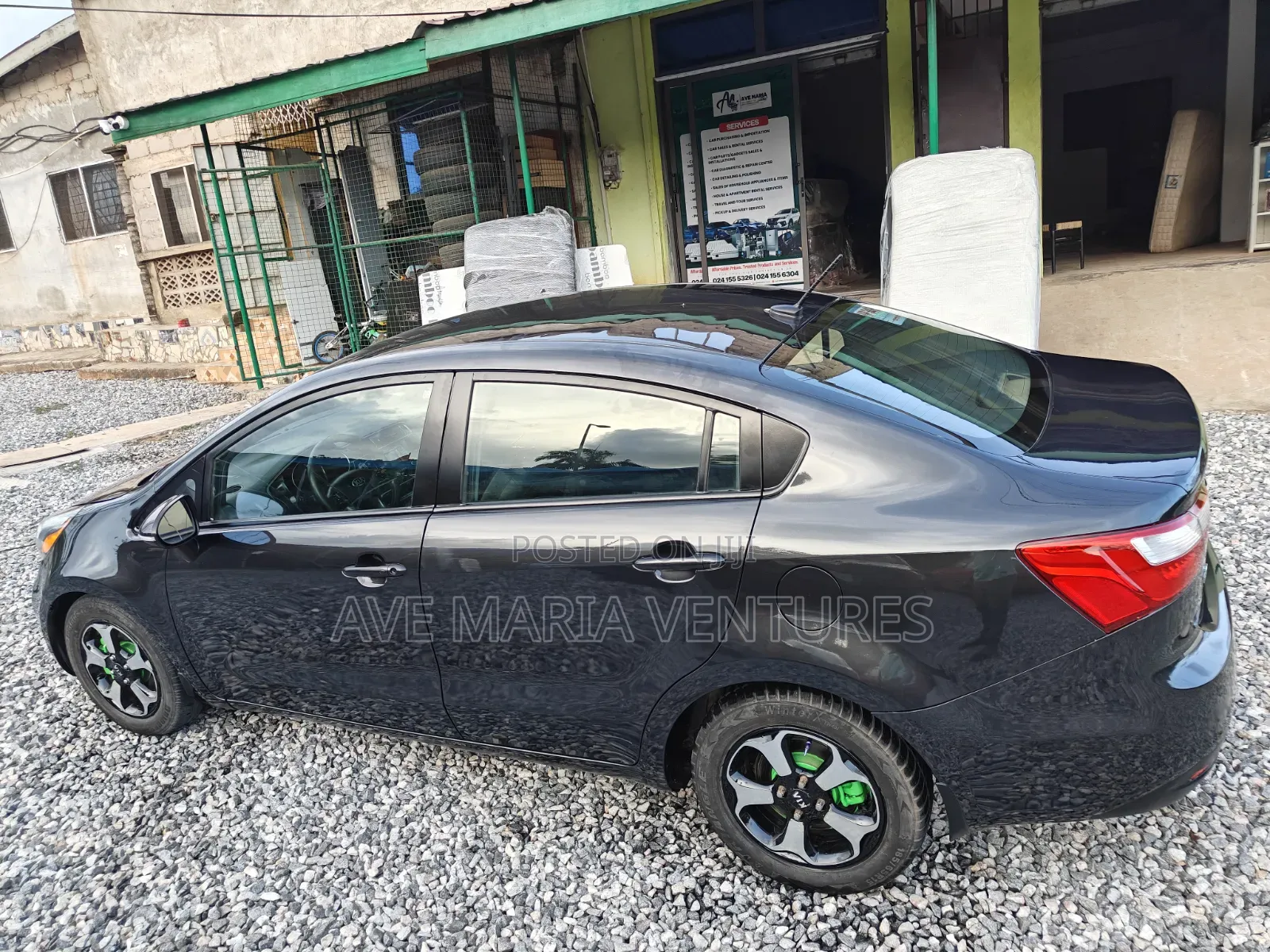 Kia Rio SX 4dr Sedan (1.6L 4cyl 6A) 2015 Green