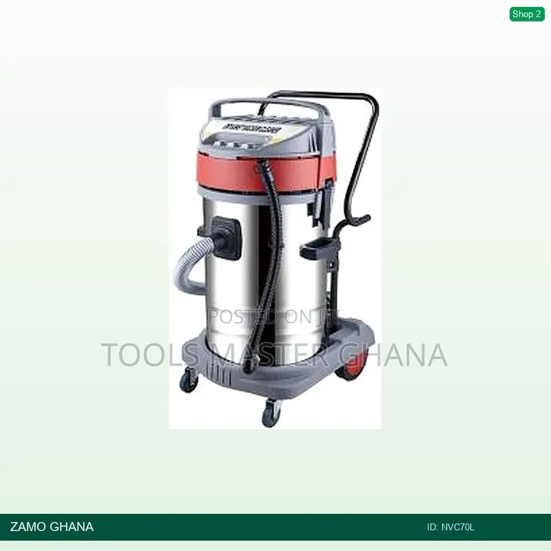 Vacuum Cleaner 70l 3 Motors 3000w >17kpa 220-230v Ipx4 50/60h - Nvc70l