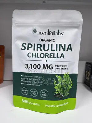 Acentiallabs Spirulina and Chorella