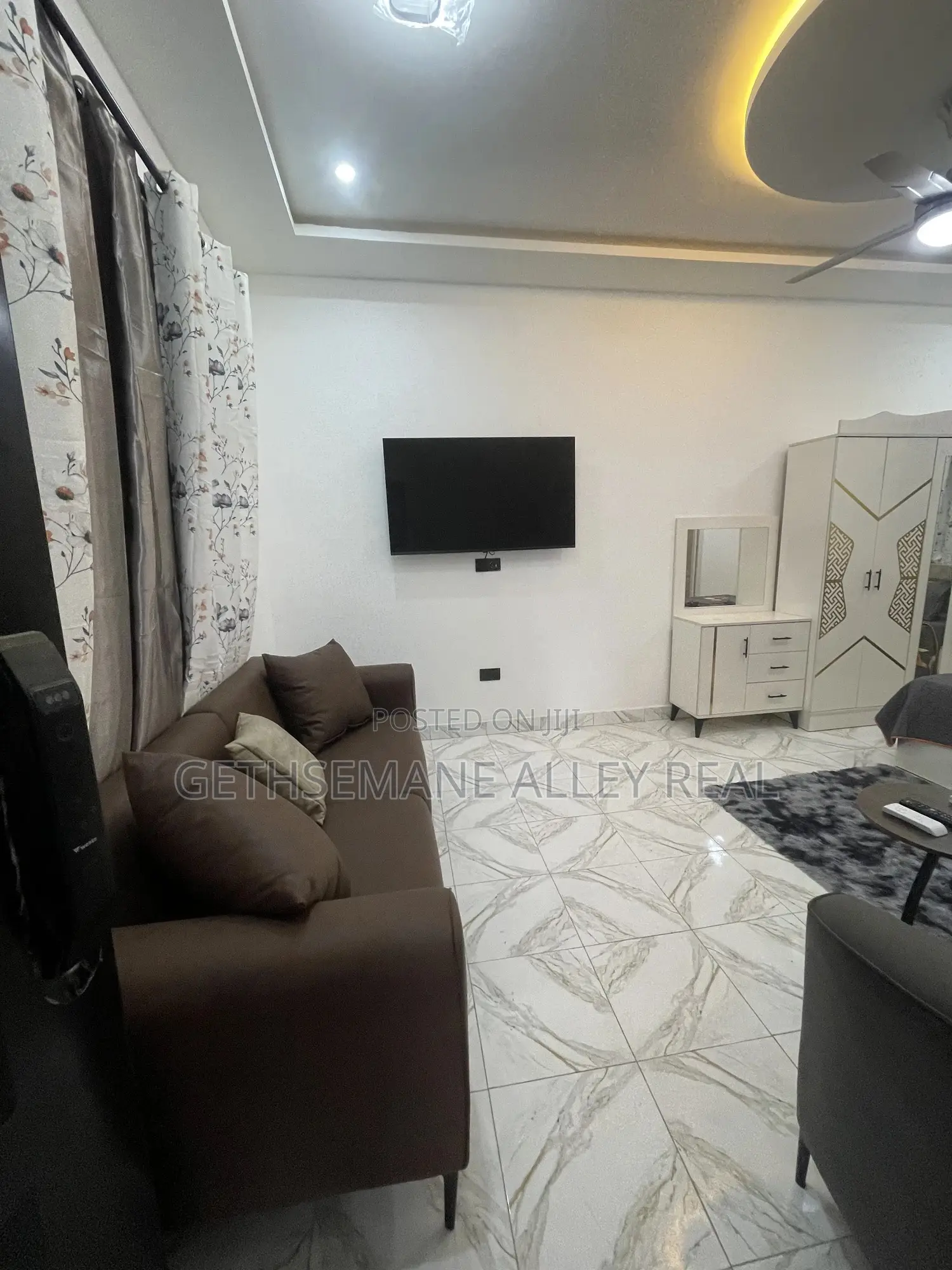 Furnished 1bdrm Apartment in Broadcasting, West for rent
