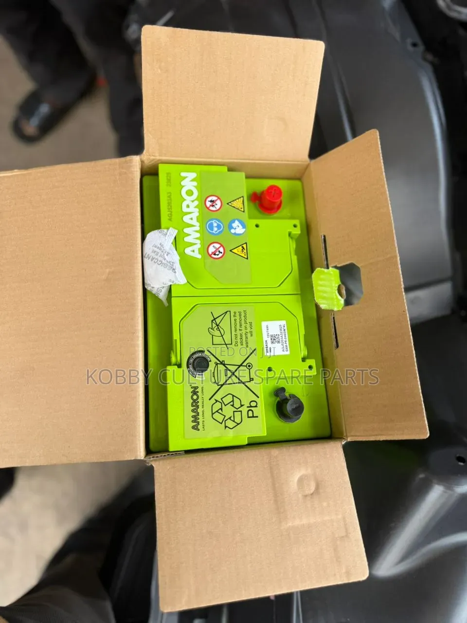 Original Amaron Battery (12v 75amh) Available for All Cars