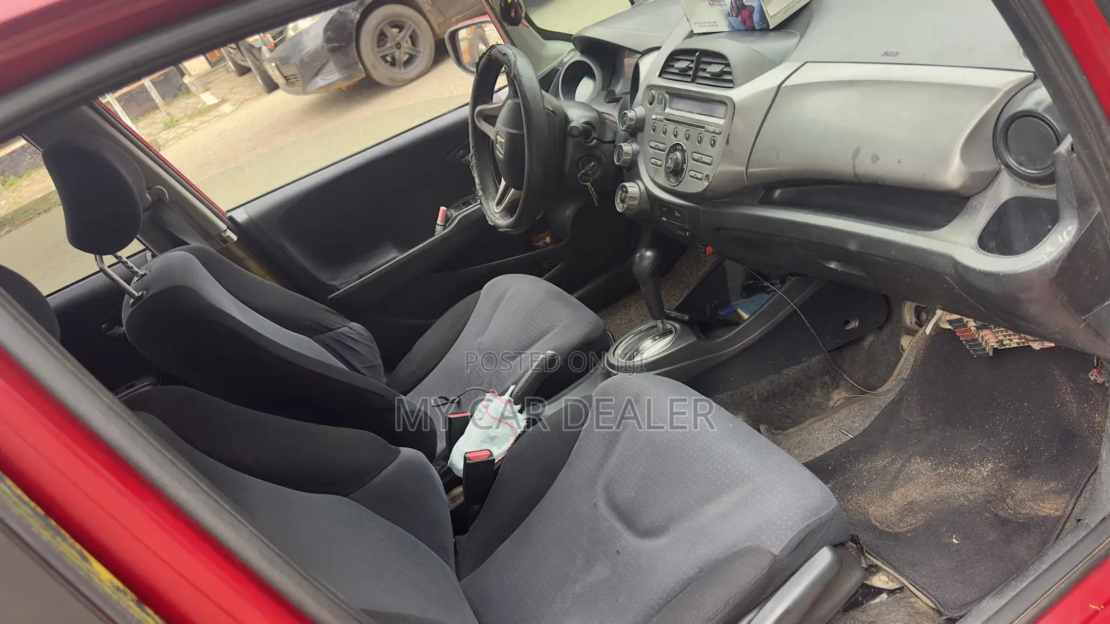 Honda Fit Automatic 2010 Red