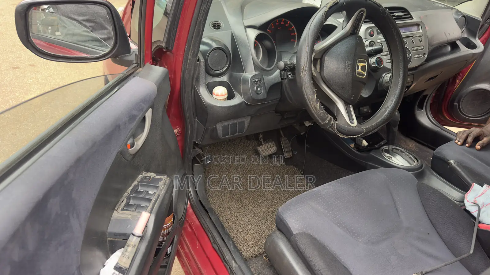 Honda Fit Automatic 2010 Red