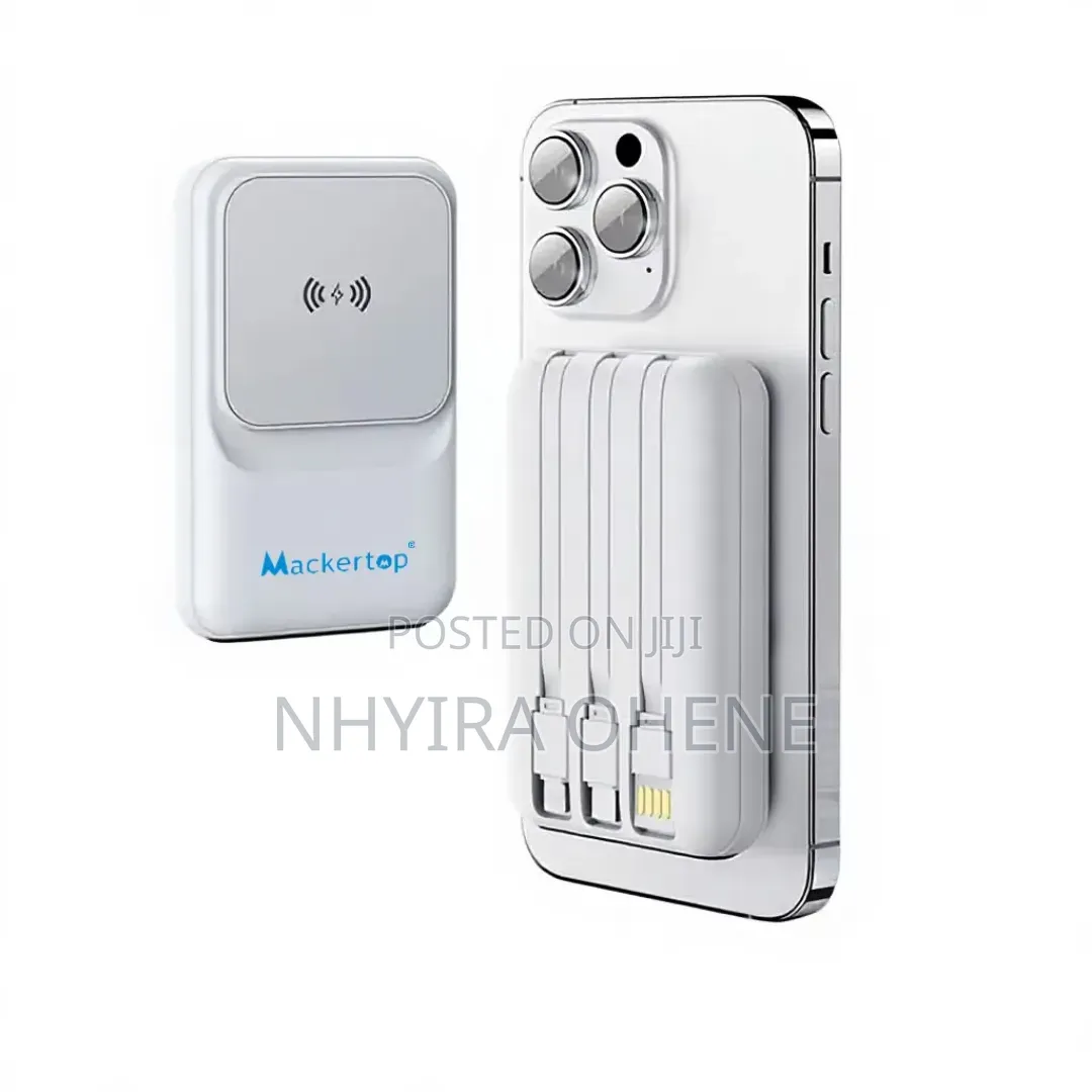 Portable Power Bank With Wireless Charging