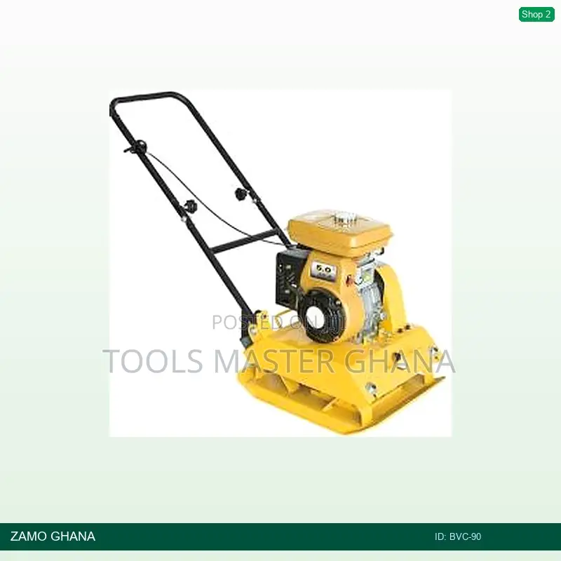 70kg Petrol Plate Compactor Robin Engine - 13kn 520x430mm 25c - BVC-90