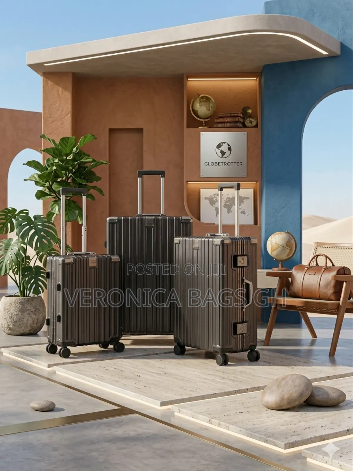 Luxurious Zipless Trolley Luggage Unbreakable