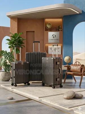 Luxurious Zipless Trolley Luggage Unbreakable
